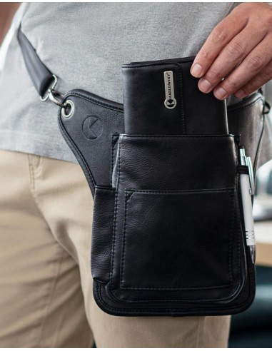 KAL-KZB42-Large Capacity Cashier Holster with Belt Strap